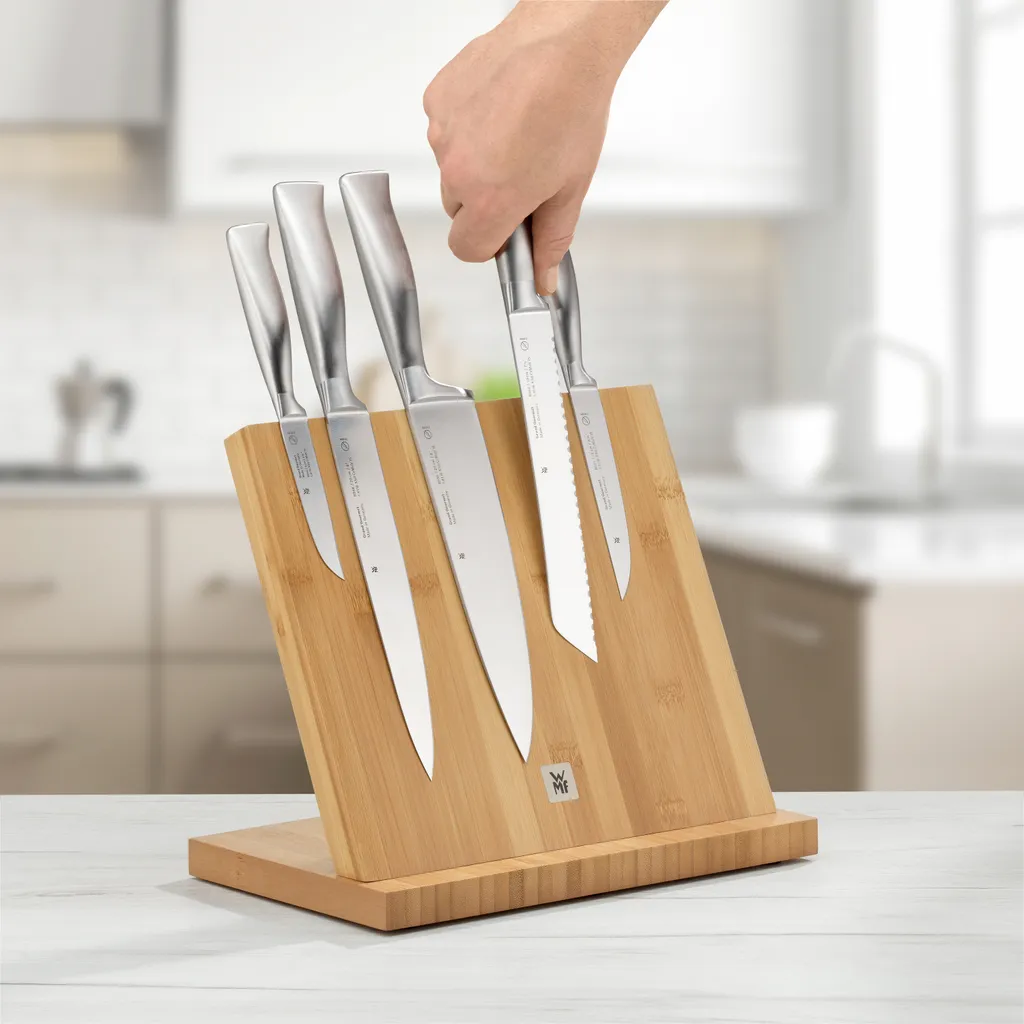 Ceppo Magnetico WMF in Bambù 4000530630957 - Organizza la Tua Cucina