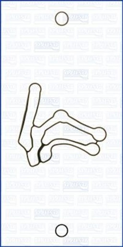 3x AJUSA Dichtungssatz Ölkühler Dichtung Ölkühler 77008000 für OPEL ZAFIRA B (A05)