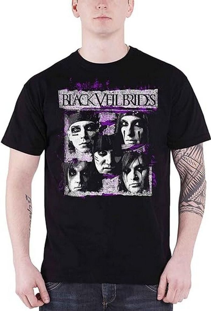 Black Veil Brides - T-Shirt für Herren/Damen Uni RO7154 (XL) (Schwarz)