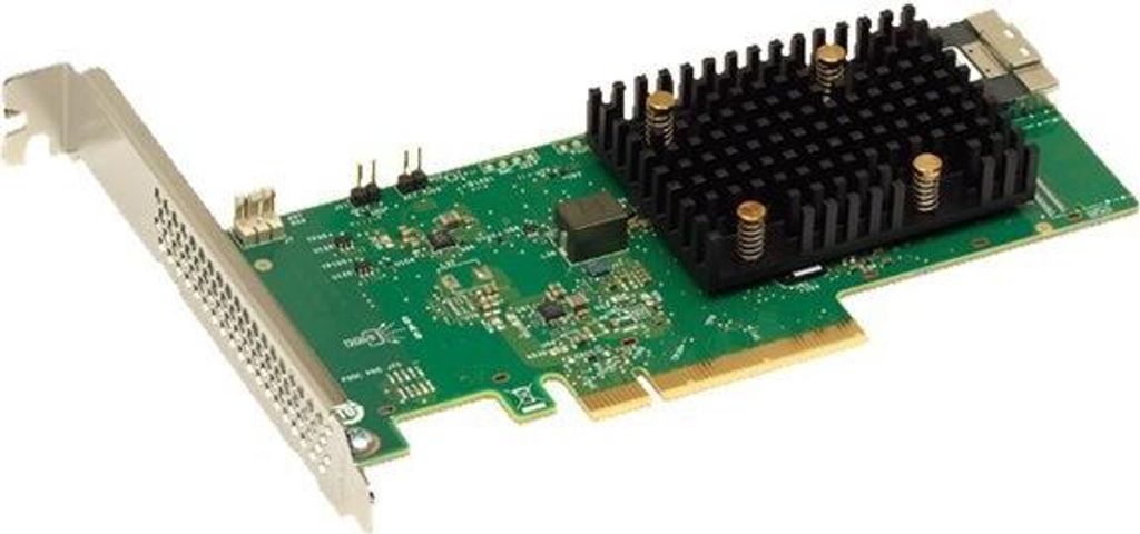 Broadcom MegaRAID 9520-8I - Speichercontroller (RAID) - 8 Sender/Kanal - SATA 6Gb/s / SAS 12Gb/s / PCIe 4.0 (NVMe) - Low-Profile - RAID 0, 1, 10, JBOD
