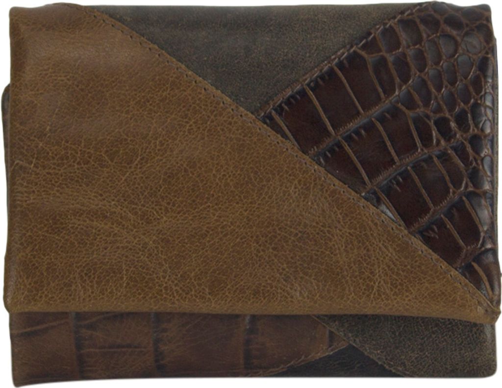 Sunsa Geldbörse für Damen Leder Geldbeutel kleine Portemonnaie mit RFID Schutz Brieftasche viele Kreditkarten Fächer Geldtasche kleine Geschenk