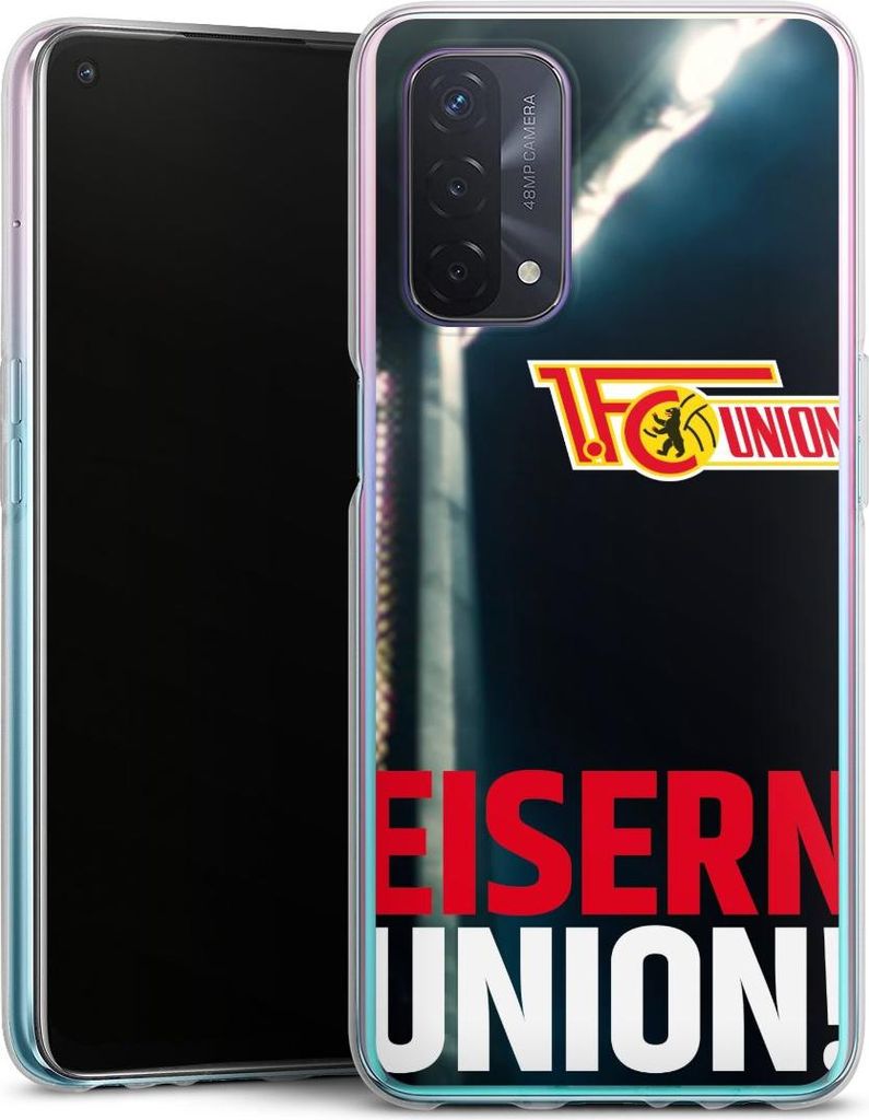 DeinDesign Handyhülle für Oppo A54 5G Silikon Hülle Case Smartphone Schutzhülle 1. FC Union Berlin Fanartikel Fußball