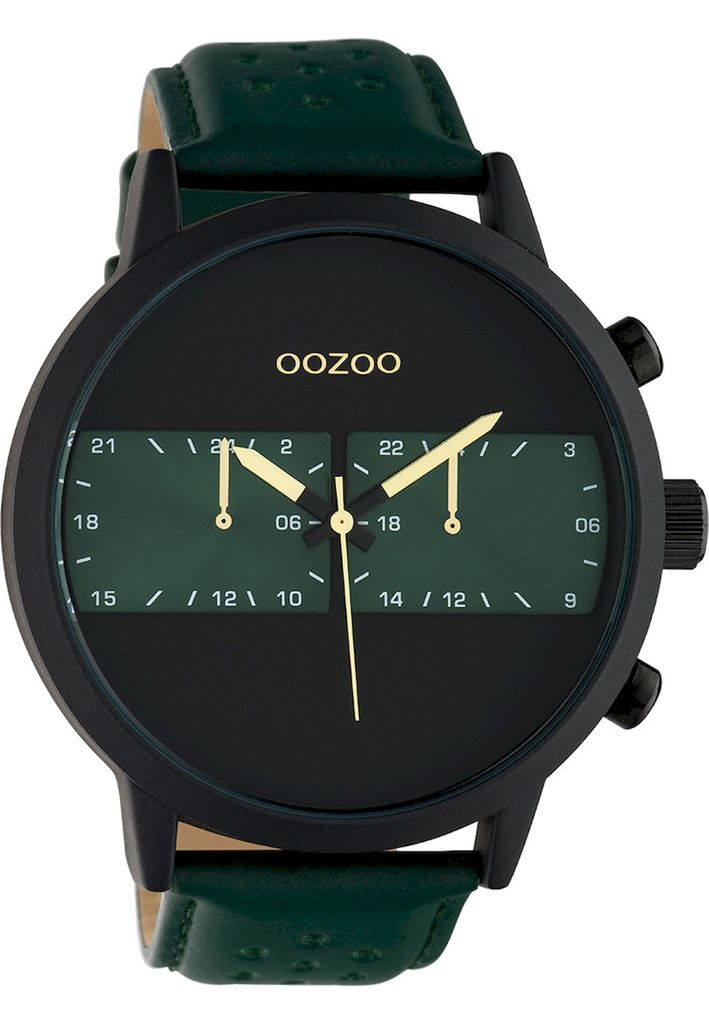 Oozoo - Herrenuhr - C10517 - Schwarz Grün