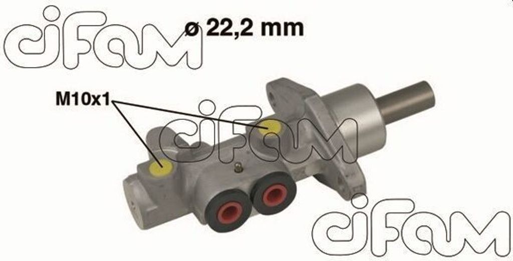 CIFAM 202-492 Bremszylinder Hauptbremszylinder für VW Lupo (6X1, 6E1) POLO (6N2) Polo Schrägheck (6N1) POLO PLAYA für SEAT AROSA (6H)