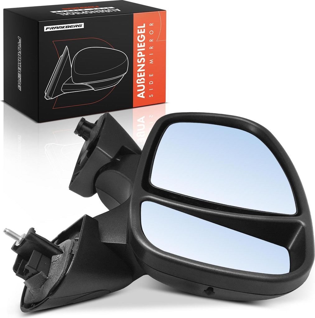 Frankberg 1x Außenspiegel Rechts für Opel Vivaro A Pritsche Combi Nissan Primastar Bus Renault