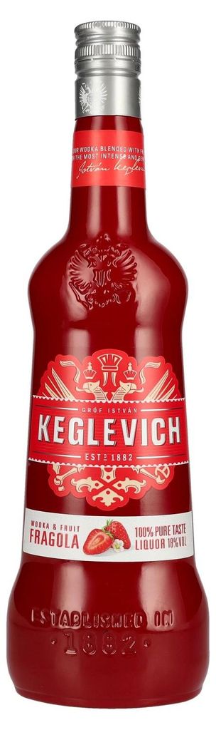 Keglevich Wodka & Fruit FRAGOLA 18% Vol. 0,7l Produktbild 