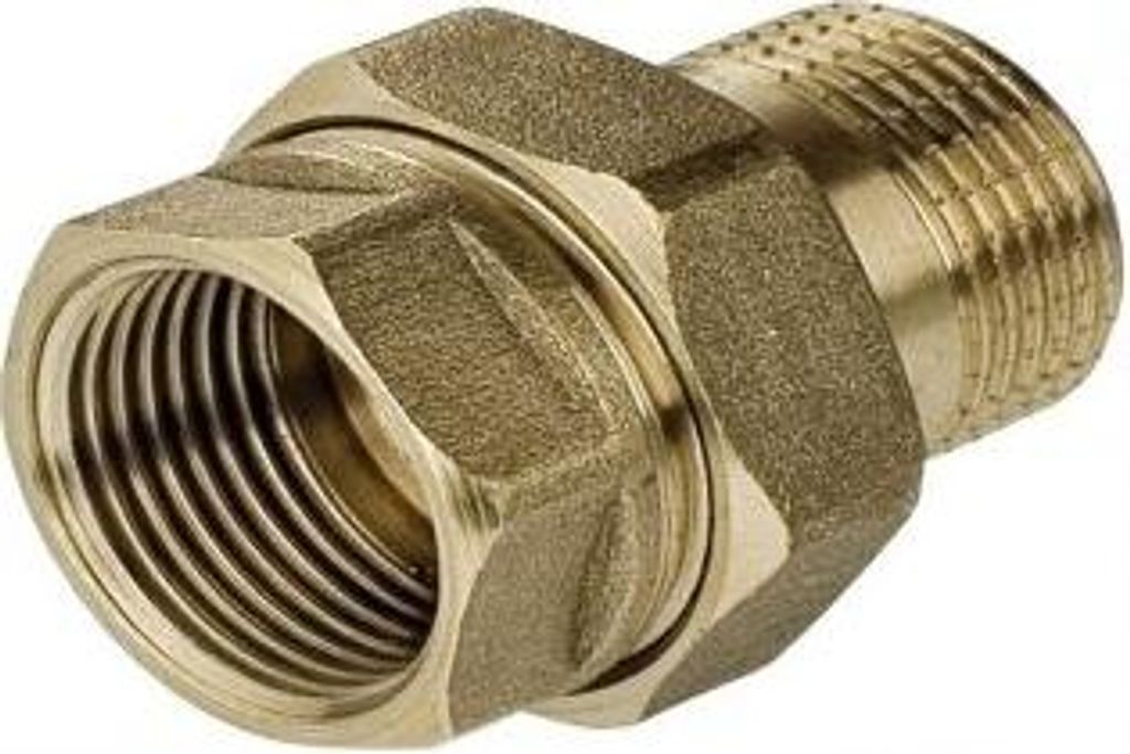 Messingfitting 1 Zoll konisch
