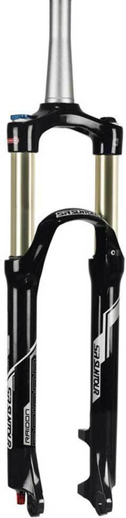 SR Suntour SF16Raidon-XC-air27.5RLR100TS SR-Federgabel SF16 RAIDON XC RLR 27.5' 1.1/8' AHead 9mm 100mm, schwarz/matt