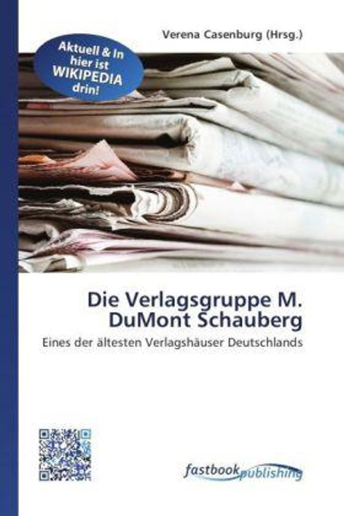 Die Verlagsgruppe M. DuMont Schauberg Produktbild 