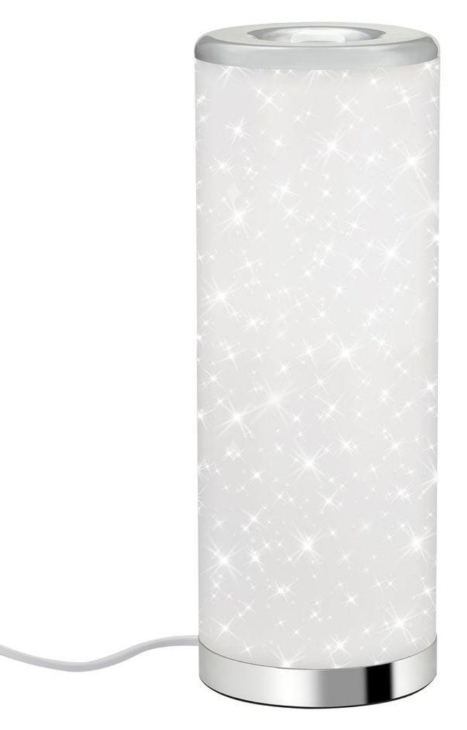 LED Tischleuchte Starlight-Effekt 1xGU10 5W IP20 Ø13cm Produktbild 