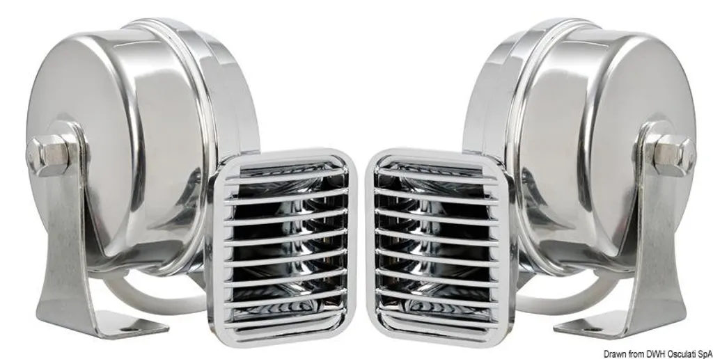 Avertisseur double pour remplacer un klaxon de voiture d'origine
