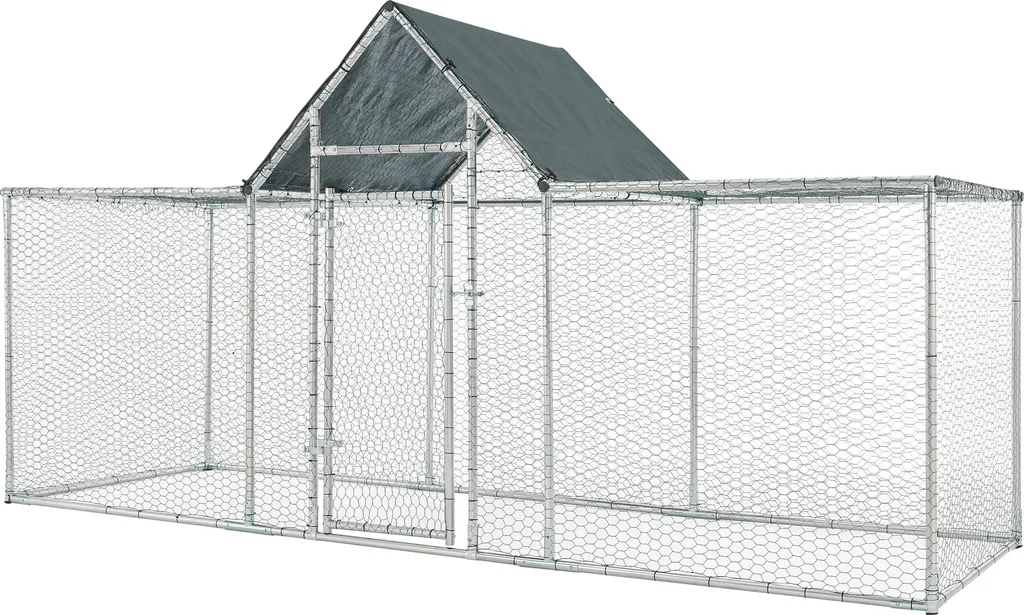 Arguin: Recinto per Galline Felici e Ruspanti - 300x100x150cm Acciaio