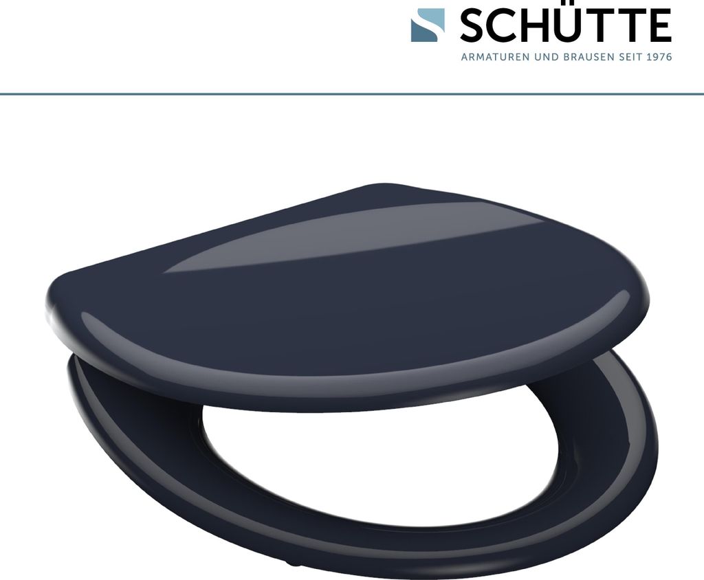 SCHÜTTE Duroplast WC-Sitz ANTHRAZIT, mit Absenkautomatik Produktbild 10