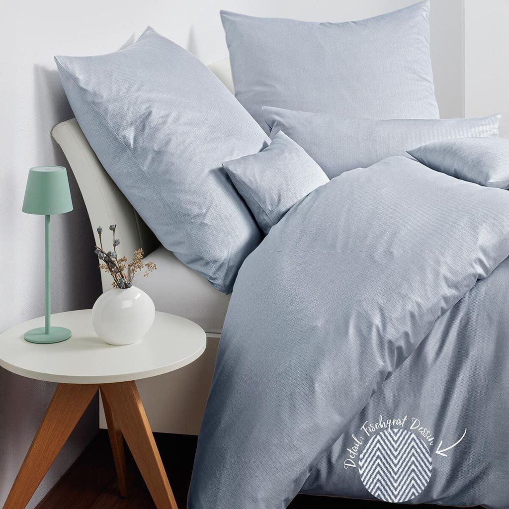 Janine Design Interlock-Jersey-Kissenbezug einzeln JERSEY CLASSIC 59000 Farbe platin Größe 80x80