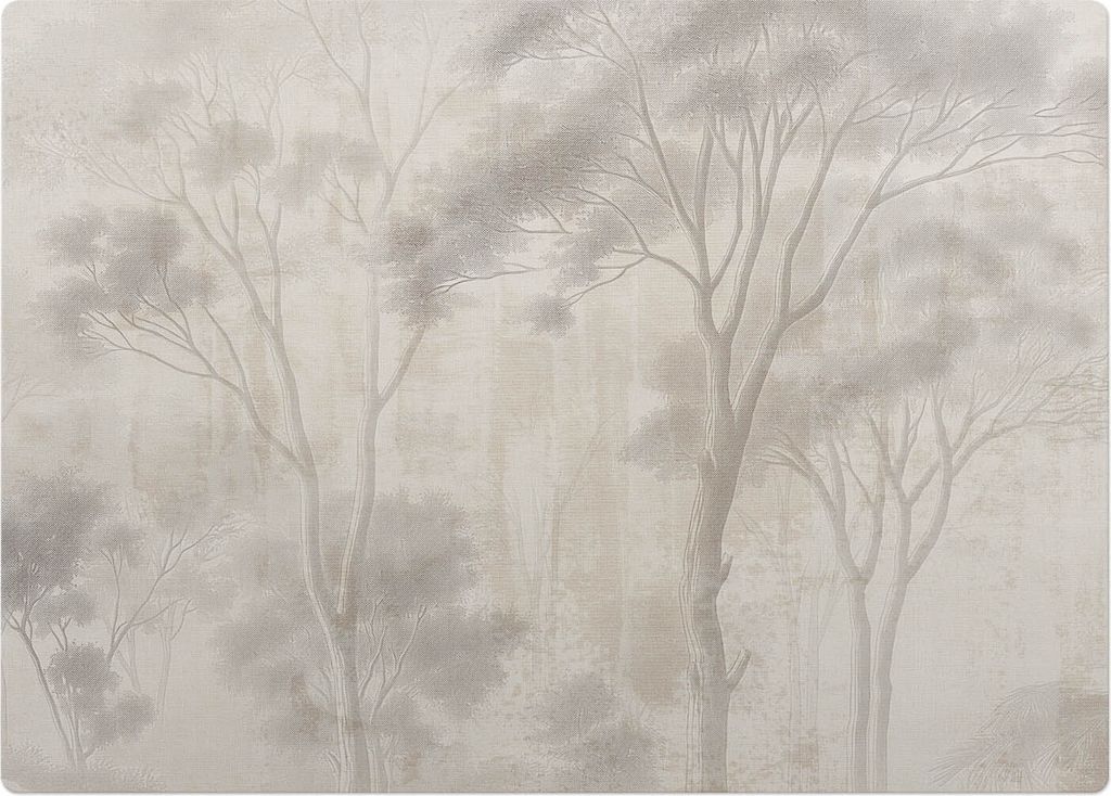 Zarter Wald – Bodenschutzmatte – Stuhlunterlage 140x100 cm – Rutschfest – Hartbodenmatte