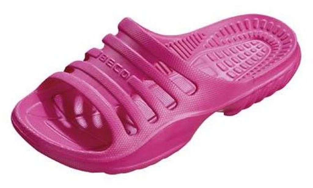 BECO Kinder-Badeschuhe Slipper 34 pink