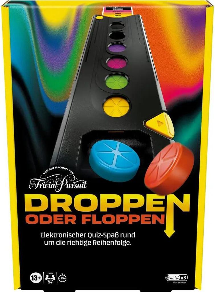 Hasbro Gaming Trivial Pursuit Drop Trivia, 13 lat(a), 15 Zdjęcie produktu 