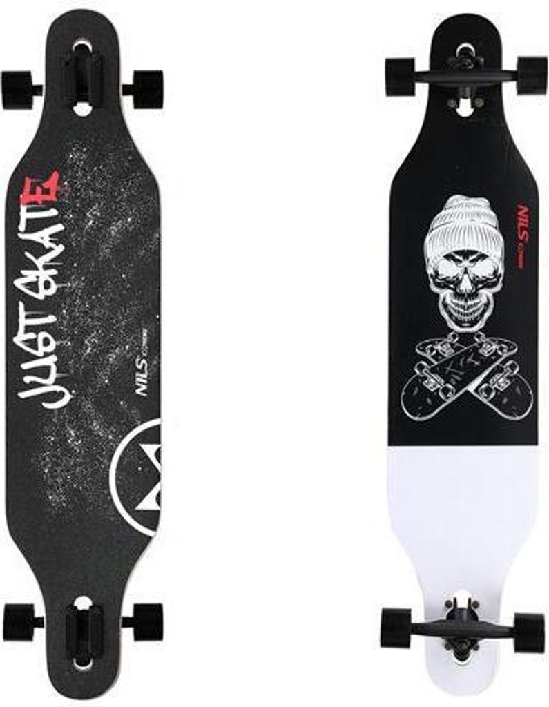 NILS EXTREME Skull2 Holz Skate Longboard