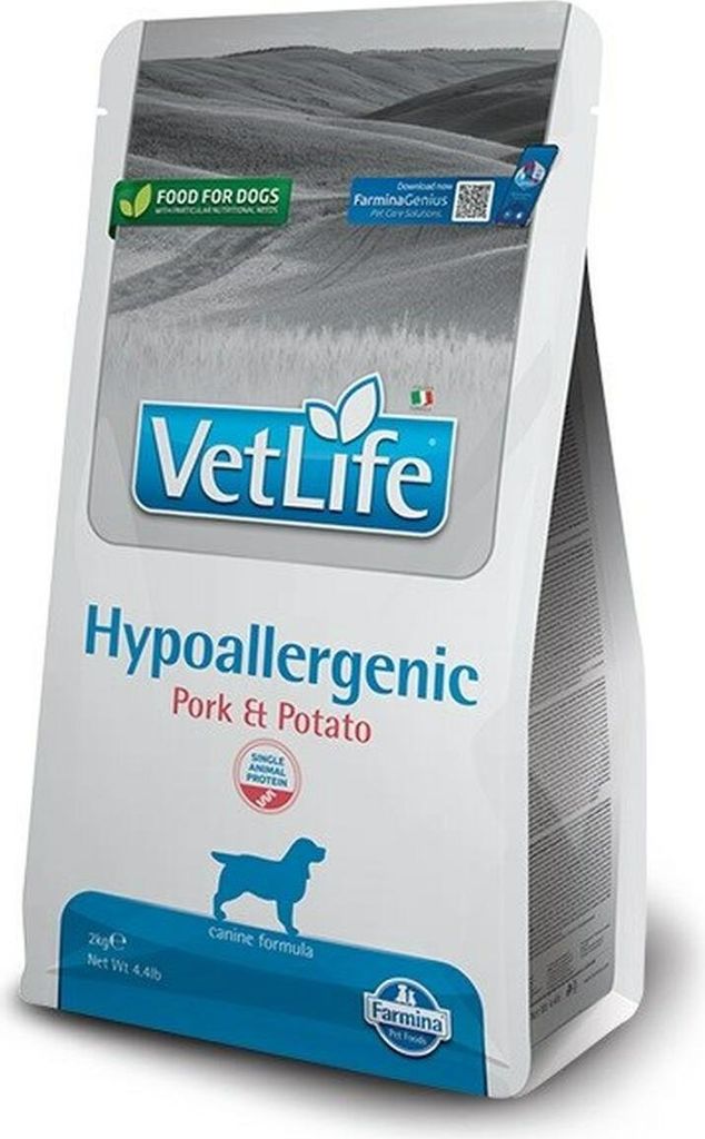 FARMINA Vet Life Hypoallergenic Pork & Potato - aliment sec Image du produit 