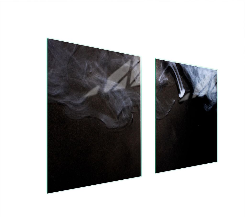 Glasschutzplatte Für Herd 85X52 Rauch