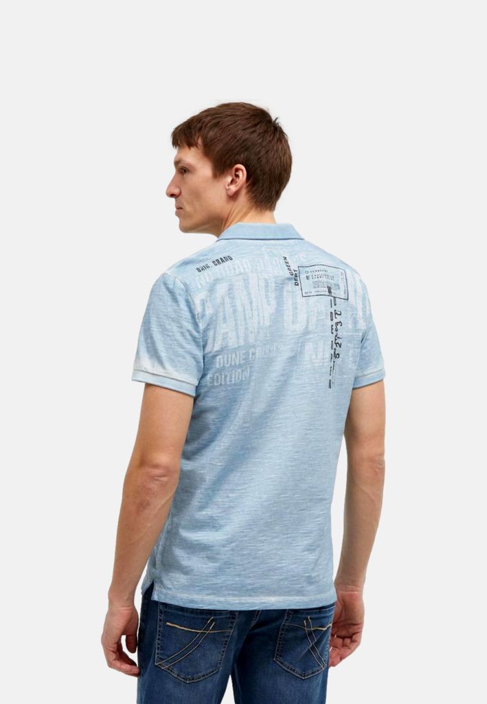 Camp David Poloshirt Dune Crusher Kurzarmshirt mit Polokragen