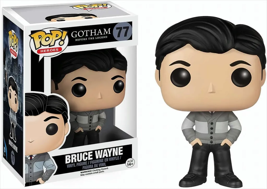Figurine Funko Pop Bruce Wayne 77 Gotham en vinyle pour collectionneur
