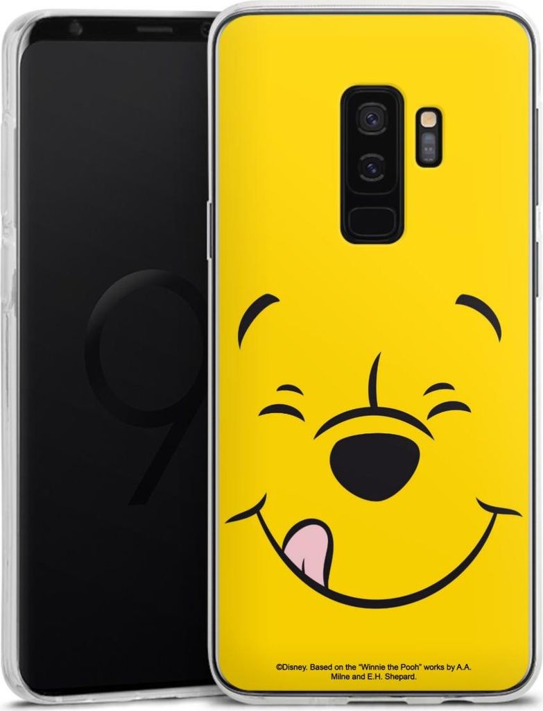 DeinDesign Handyhülle für Samsung Galaxy S9 Plus Duos Silikon Hülle Case Smartphone Schutzhülle Disney Offizielles Lizenzprodukt Winnie Puuh
