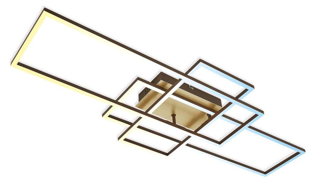 LED Deckenleuchte Fernbedienung CCT Nachtlicht schwenkbar Produktbild 