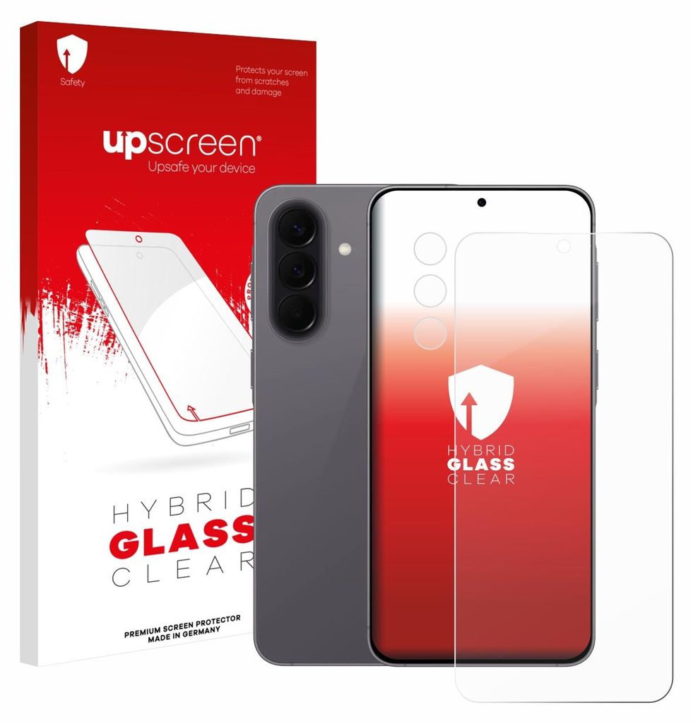upscreen Schutzglas für Samsung Galaxy A57 5G (Display+Kamera) Schutzfolie Panzer Folie Glas Display Schutz klar