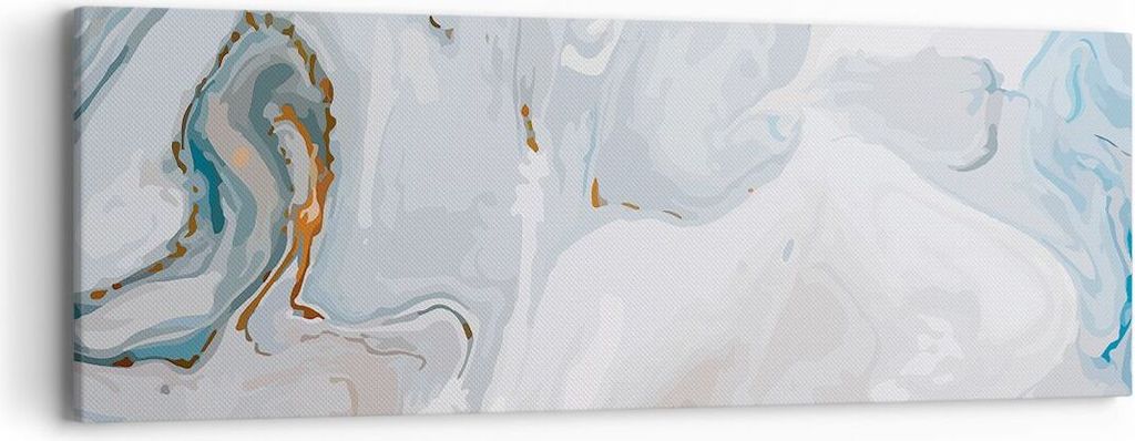 Bild auf Leinwand - Leinwandbild - Abstraktion modern - 90x30cm - Wand Bild - Wanddeko - Wandbilder - Leinwanddruck - Bilder - Kunstdruck - Wanddek...