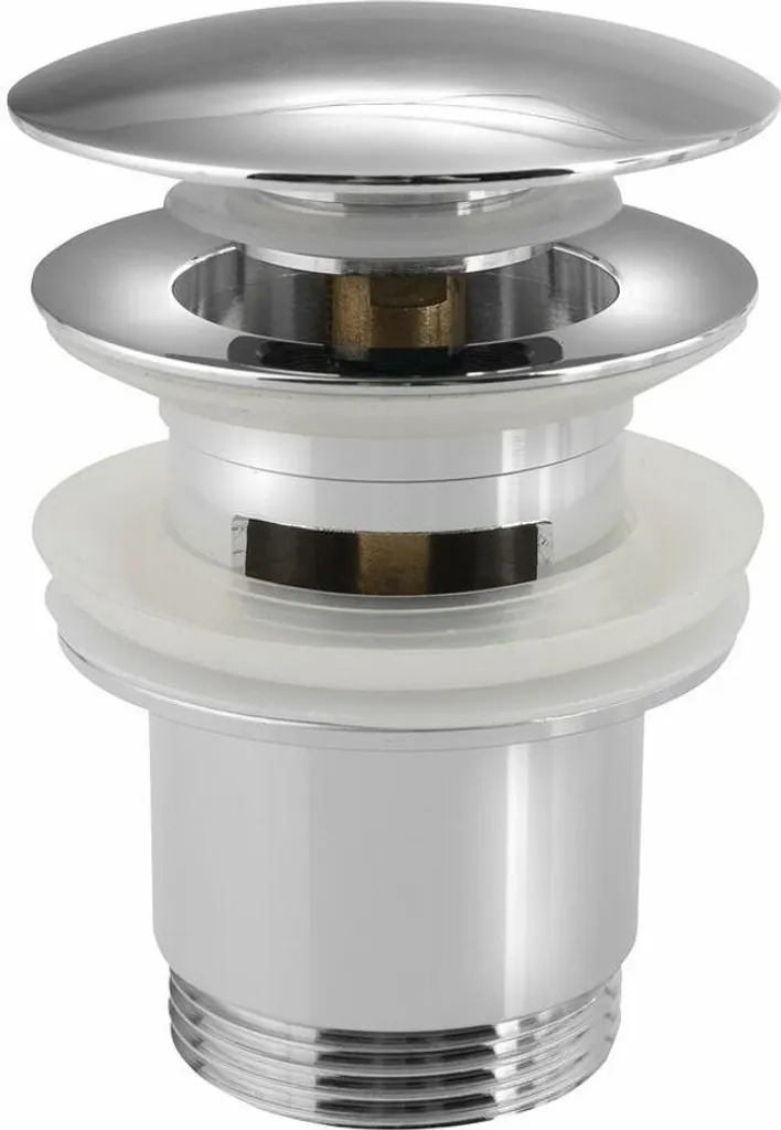Sapho CV1007 Piletta ClickClack Lavabo Cromo - Tappo Grande 67mm