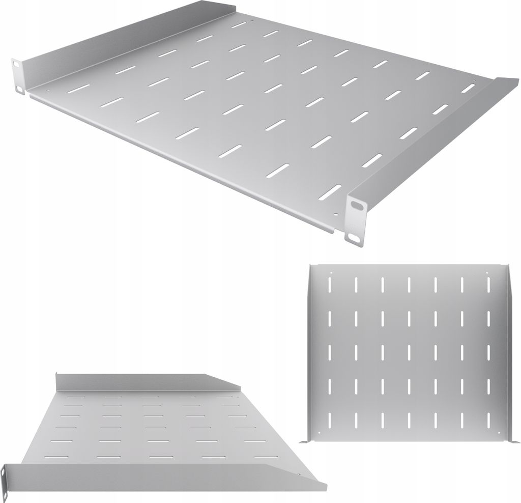 Stalflex Server Fachboden 19 Zoll 1HE 400mm - Serverschrank Hergestellt