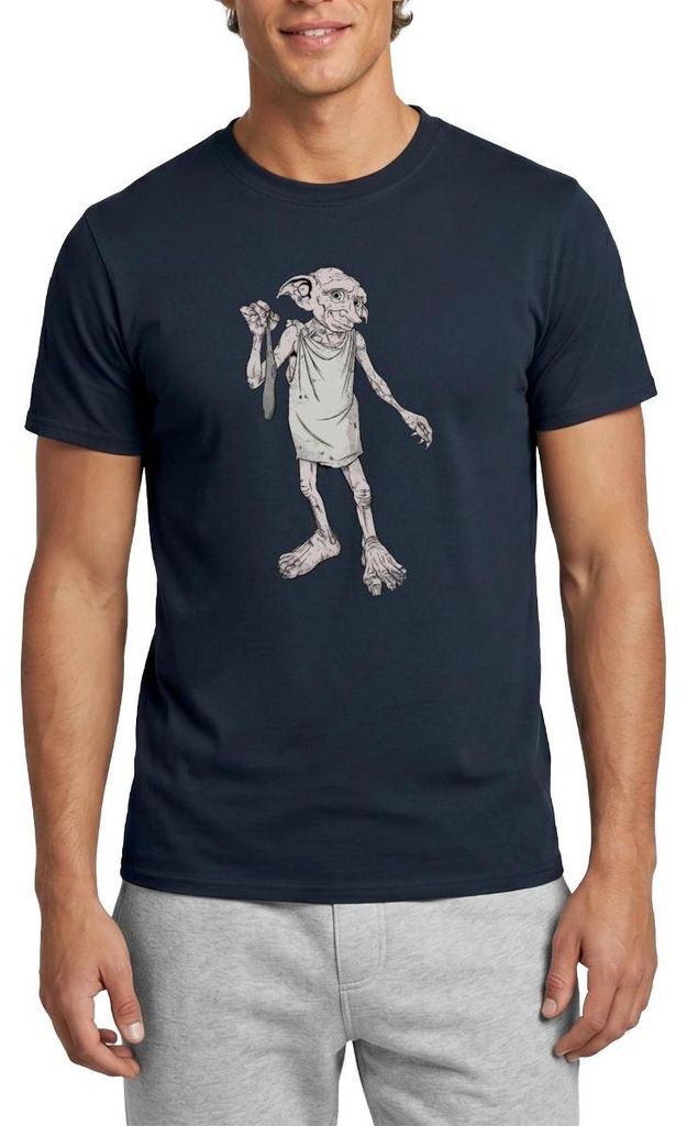 Spreadshirt Harry Potter Dobbys Geschenk Männer T-Shirt, M, Navy