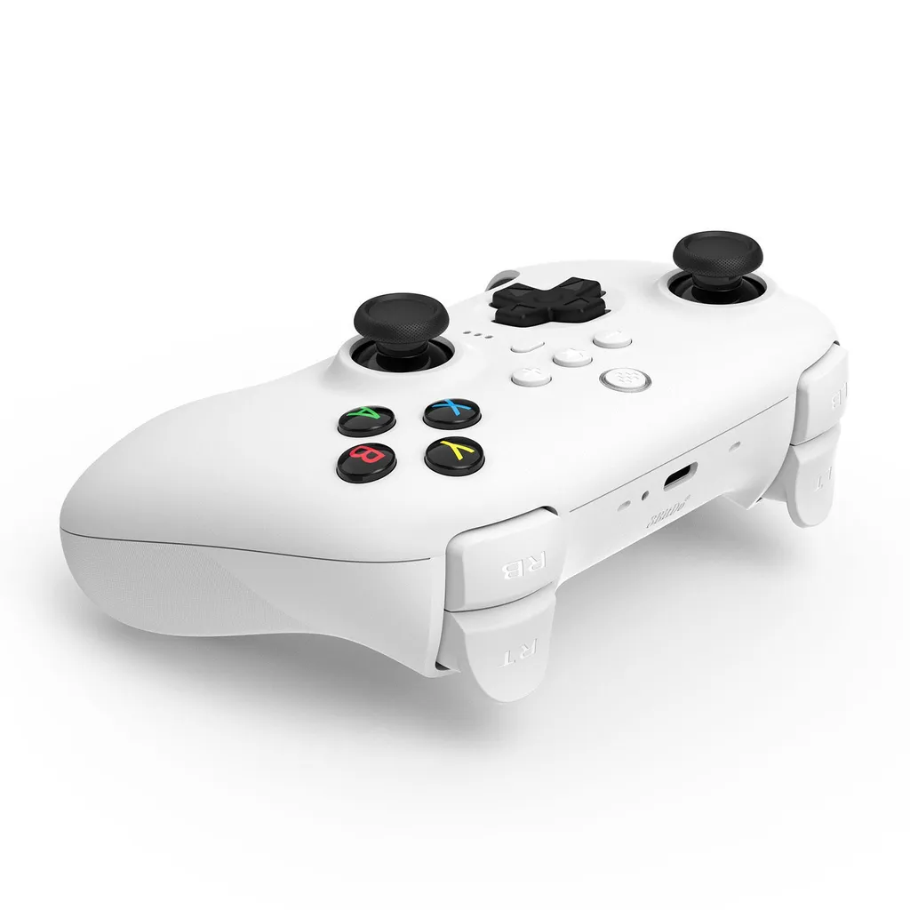 Manette Hall Effect 8BitDo Ultimate 2.4G - Joysticks Magnétiques Blancs - 9