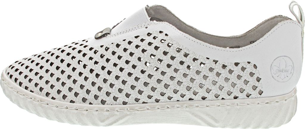Rieker N0965-80 (38/weiss-cement) Produktbild 