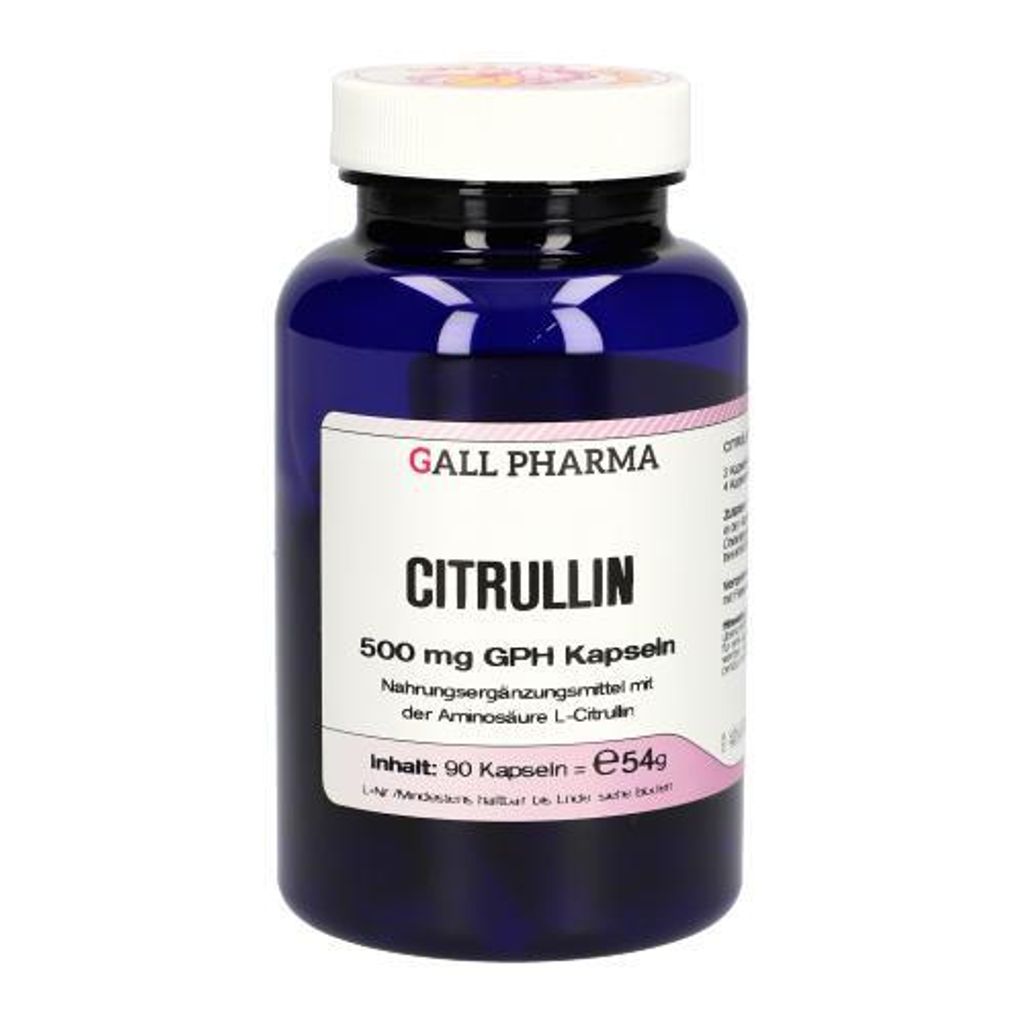 Citrullin 500 mg Gph Kapseln 90 St