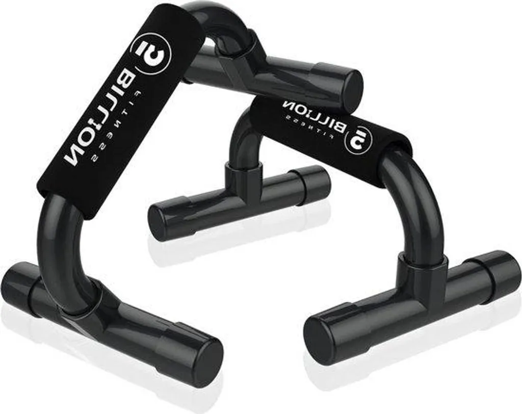 Poignées de musculation 5Millionen pour vélo d'appartement en acier noir