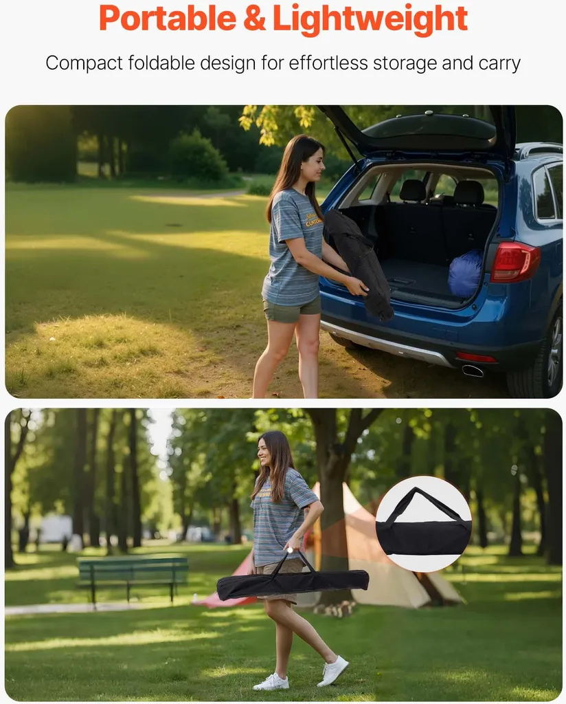Table pliable compacte 120 cm : finis les problèmes d'encombrement