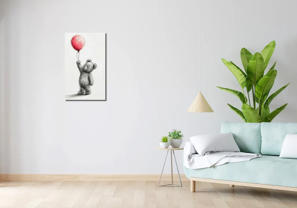 Arredo Parete Moderno: Quadro Innocenza unita ai sogni 40x70 - 2