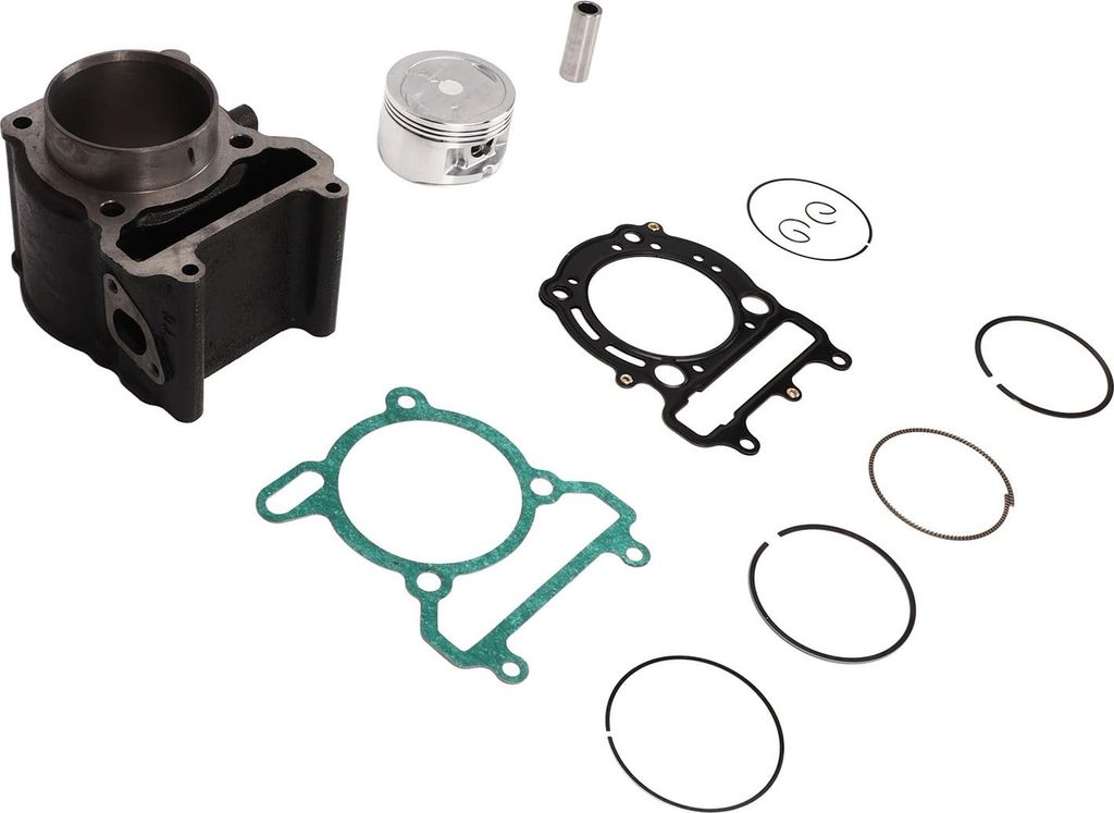 69 mm Zylinder-Kolbenbolzen-Clip-Dichtungssatz, gute Wärmeableitung, Aluminiumlegierung für 250 cc-Roller