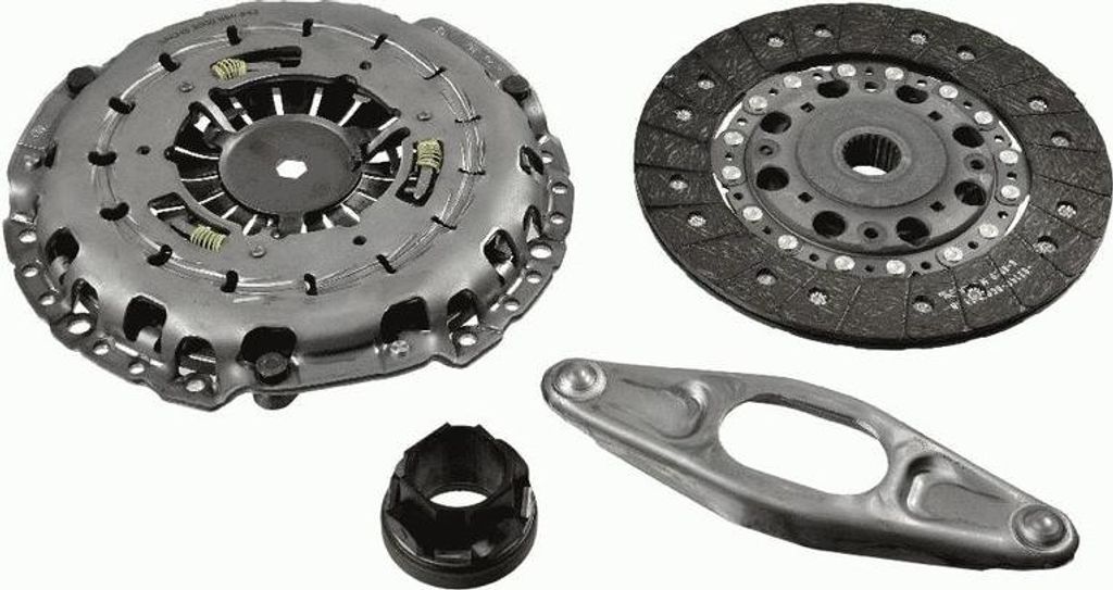 SACHS 3000 950 942 Kupplungssatz OE 21204607439 kompatibel mit X1, 5er E61, 5er E60, 3er E91, 3er E92, 3er E93, 3er E90, 1er E82, 1er E88, 1er E87,...