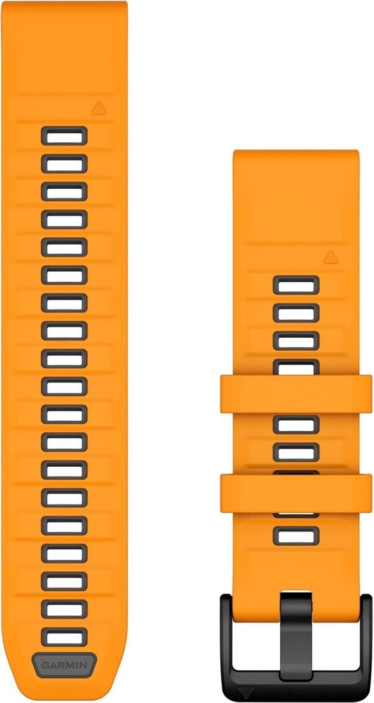 Garmin 010-13392-01 Quickfit Silikonband 22 mm Funkenorange/Graphit 1