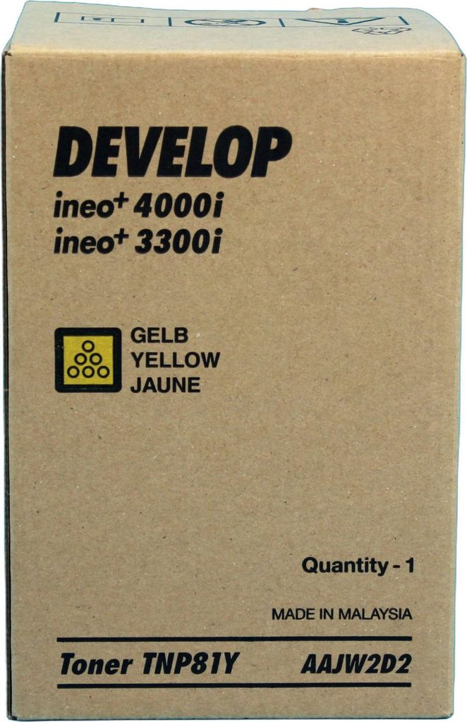 Toner Develop AAJW2D2 (Žlutý)