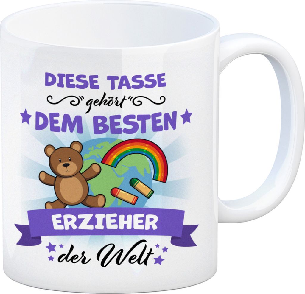 Bester Erzieher der Welt Kaffeebecher