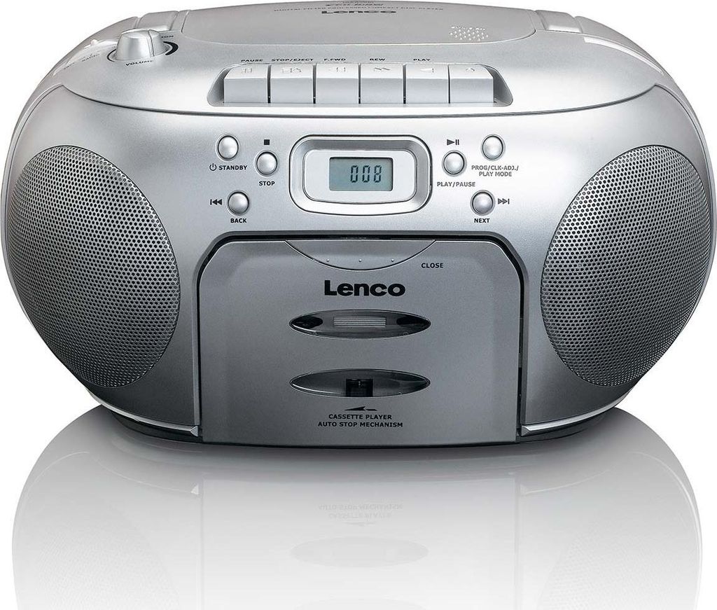 Lenco SCD-420SI - Tragbares FM-Radio mit CD-Player und Produktbild 