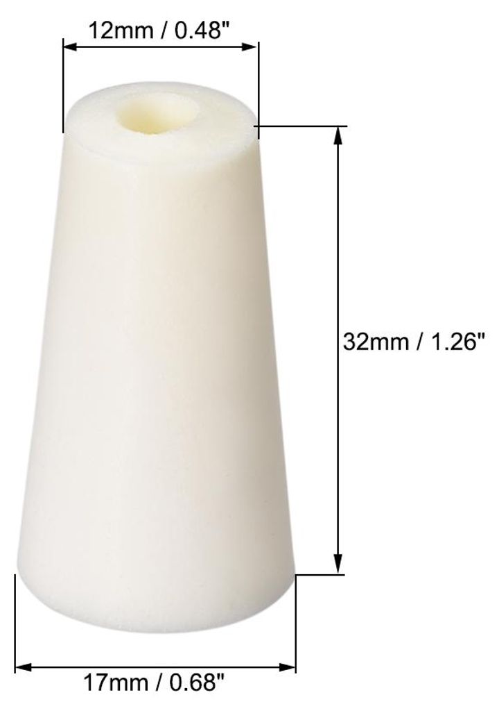 10 Stš¹ck Gummistopfen 12-17mm Silikon-Lochstopfen Wasserdicht Verschlussstopfen Silikonstopfen Stopper Steckdichtstopfen Flach Abdeckkappen fš...