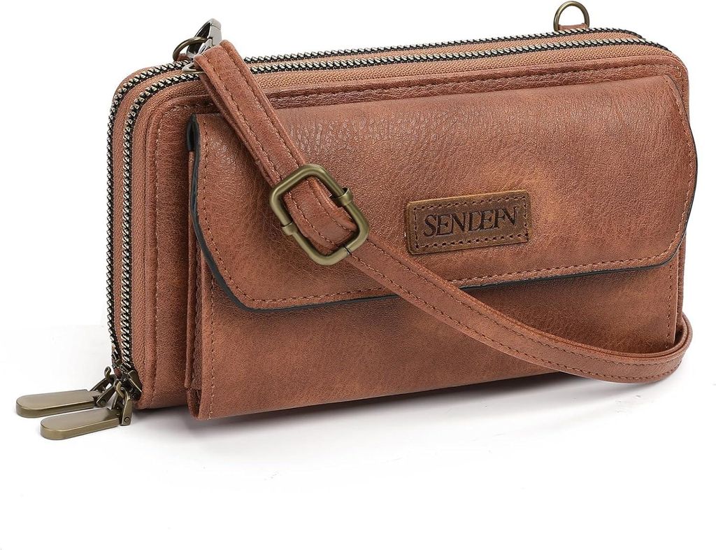 Geldbörse Damen,Crossbody Bag Handytasche zum Produktbild 