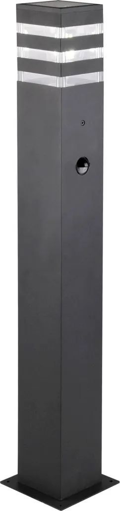 Lampe extérieure PIR 74cm Polux TEKSAS graphite avec capteur crépuscule - 2
