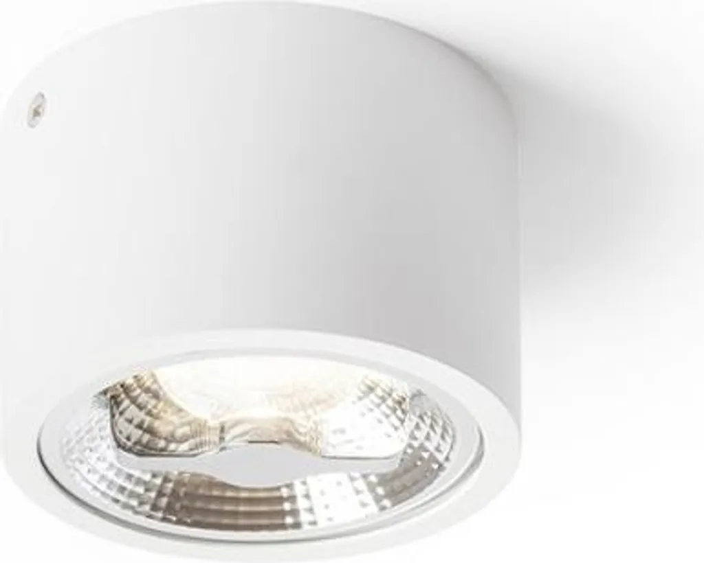 Plafonnier LED Dimmable 15W KELLY 3000K Blanc - Angle 45° Haute Qualité