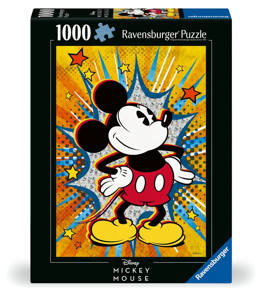 Puzzle Disney Mickey Mouse Softclick Ravensburger - Qualité Premium 2D - 3